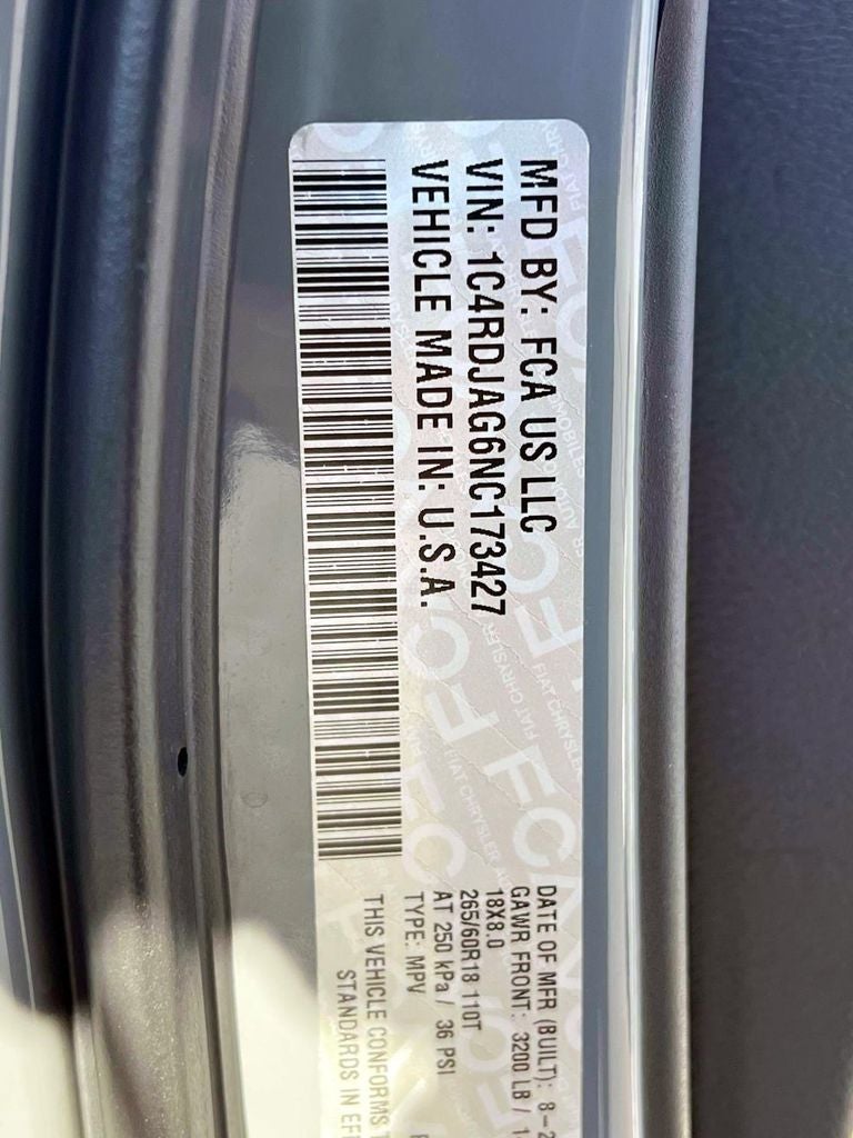 2022 Dodge Durango SXT AWD