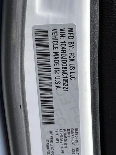 2022 Dodge Durango GT AWD