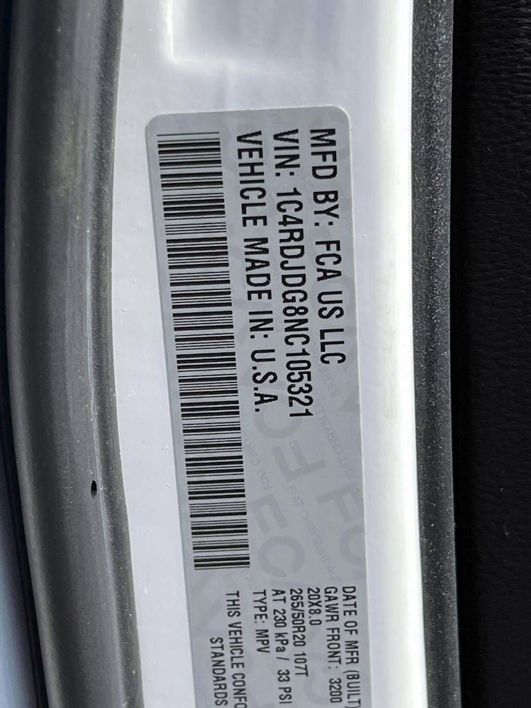 2022 Dodge Durango GT AWD