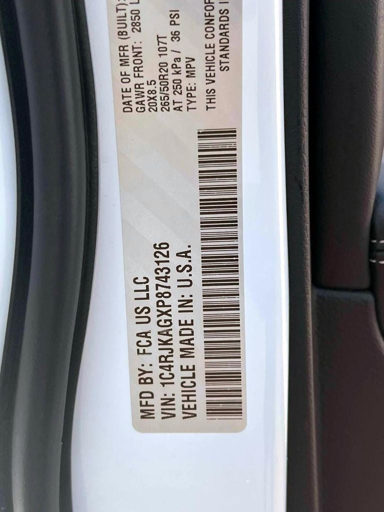 2023 Jeep Grand Cherokee L Altitude 4x4