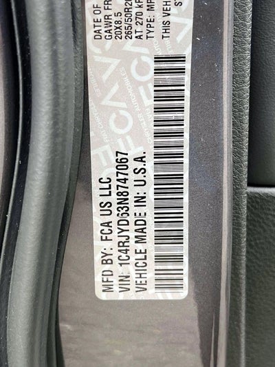 2022 Jeep Grand Cherokee 4xe Overland 4x4