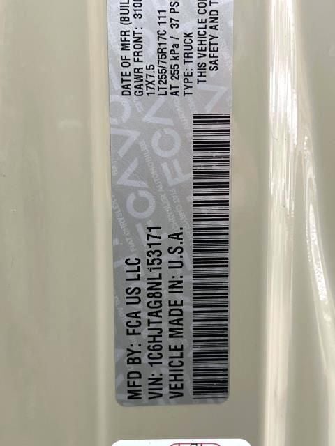 2022 Jeep Gladiator Willys 4x4