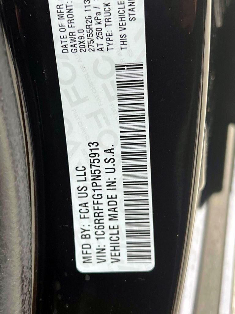 2023 RAM 1500 Big Horn Crew Cab 4x4 5'7' Box