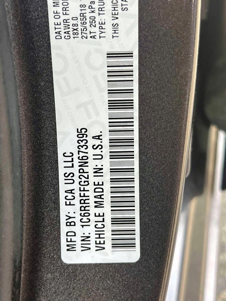 2023 RAM 1500 Big Horn Crew Cab 4x4 5'7' Box