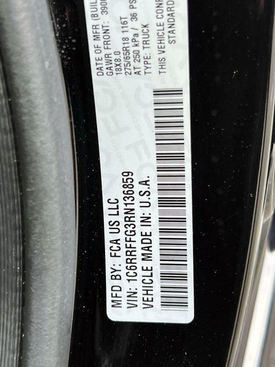 2024 RAM 1500 Big Horn Crew Cab 4x4 5'7' Box