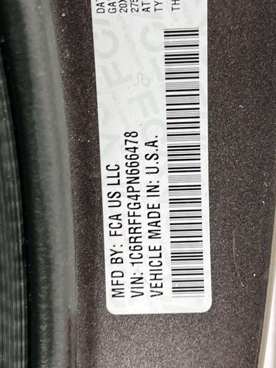 2023 RAM 1500 Big Horn Crew Cab 4x4 5'7' Box