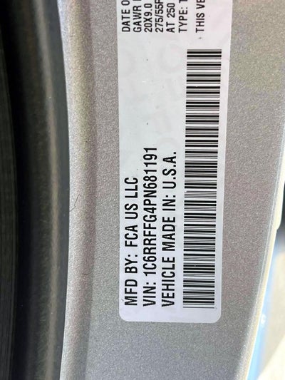 2023 RAM 1500 Big Horn Crew Cab 4x4 5'7' Box