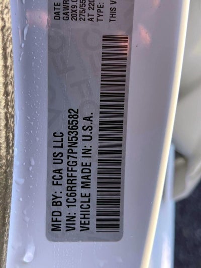 2023 RAM 1500 Big Horn Crew Cab 4x4 5'7' Box