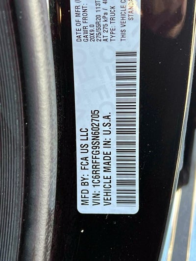 2025 RAM 1500 Big Horn Crew Cab 4x4 5'7' Box