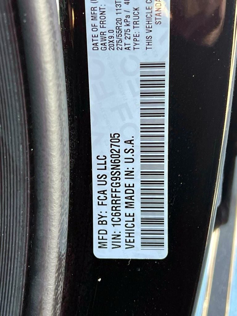 2025 RAM 1500 Big Horn Crew Cab 4x4 5'7' Box