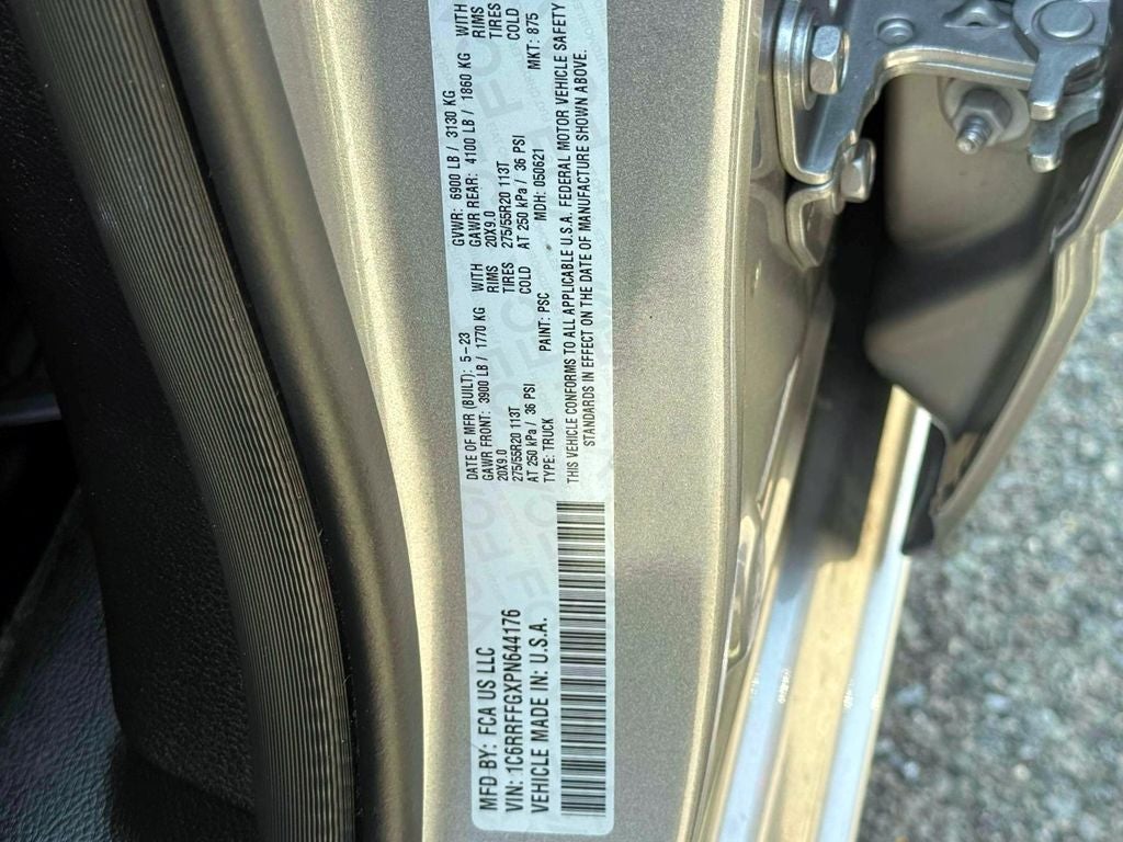 2023 RAM 1500 Big Horn Crew Cab 4x4 5'7' Box