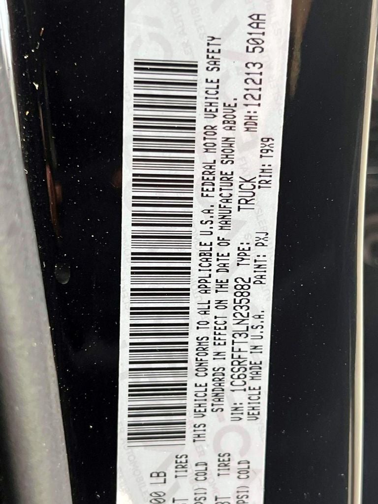 2020 RAM 1500 Big Horn Crew Cab 4x4 5'7' Box