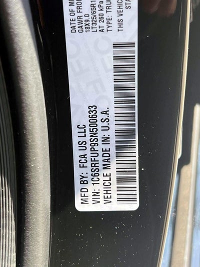 2025 RAM 1500 RHO Crew Cab 4x4 5'7' Box
