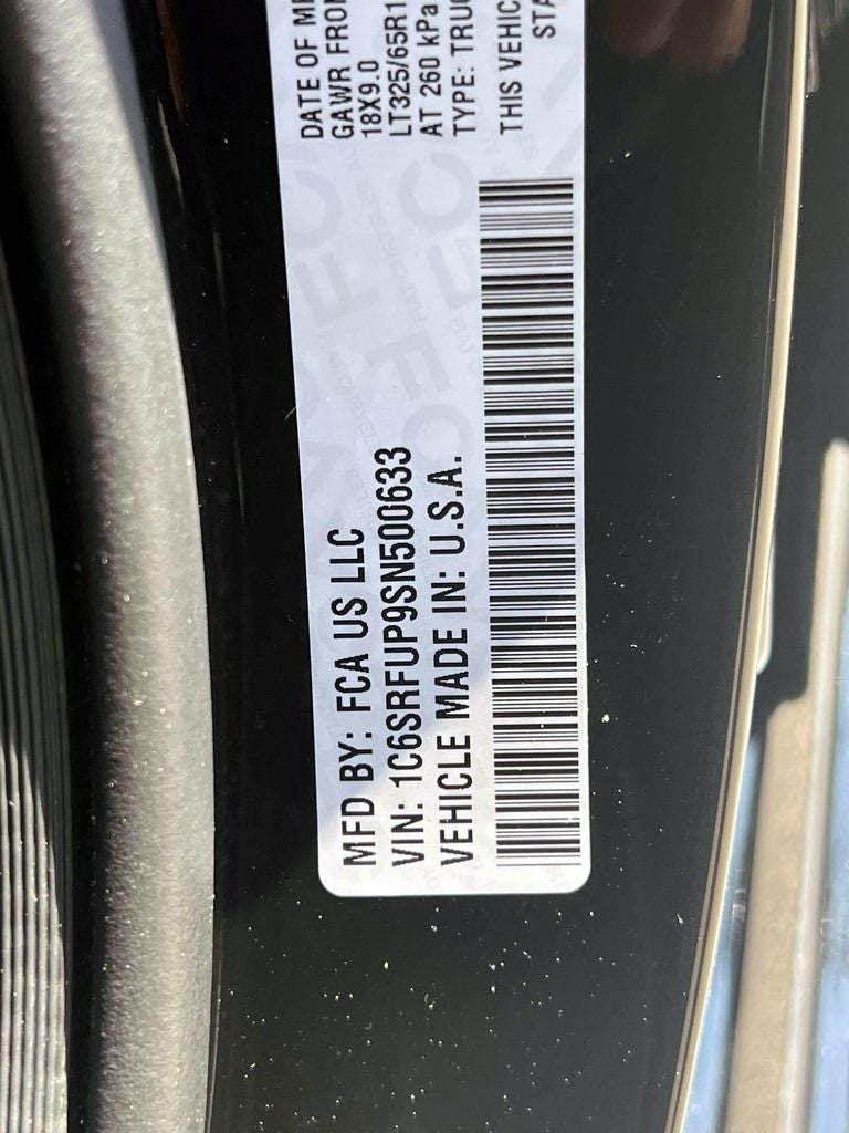 2025 RAM 1500 RHO Crew Cab 4x4 5'7' Box