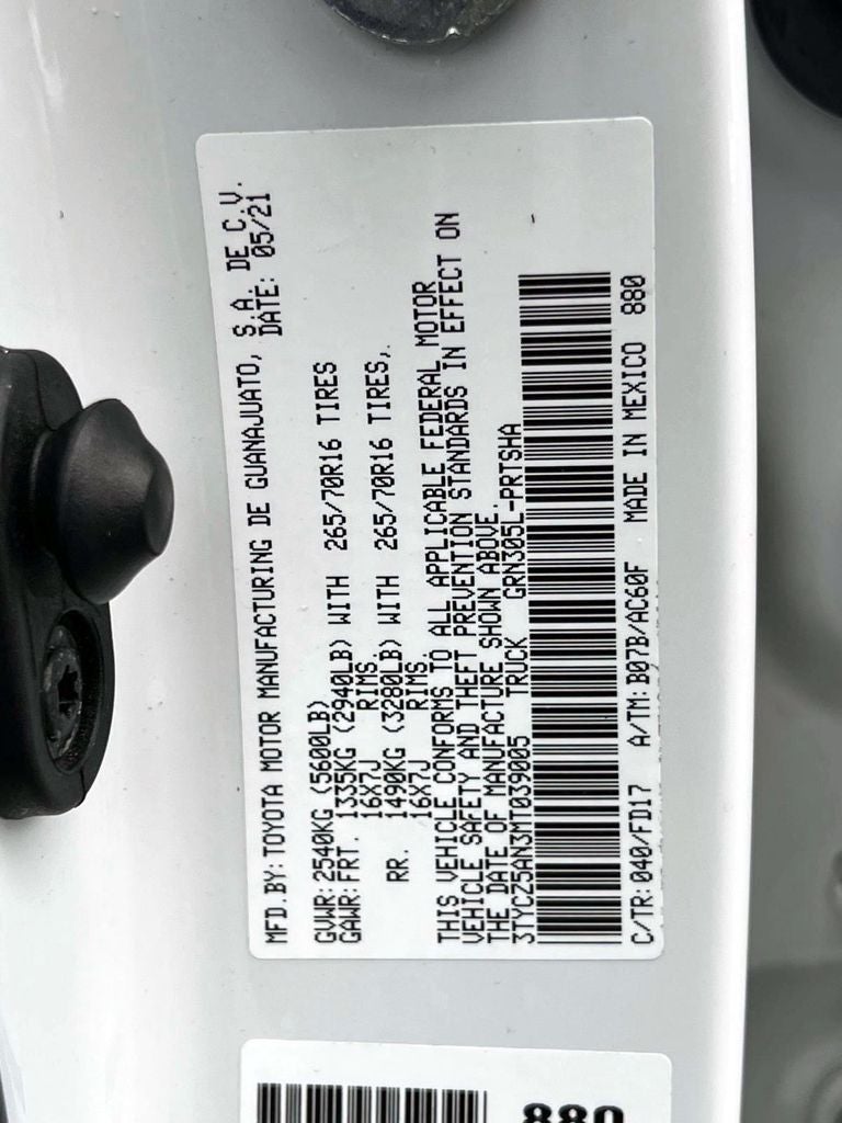 2021 Toyota Tacoma TRD Off-Road