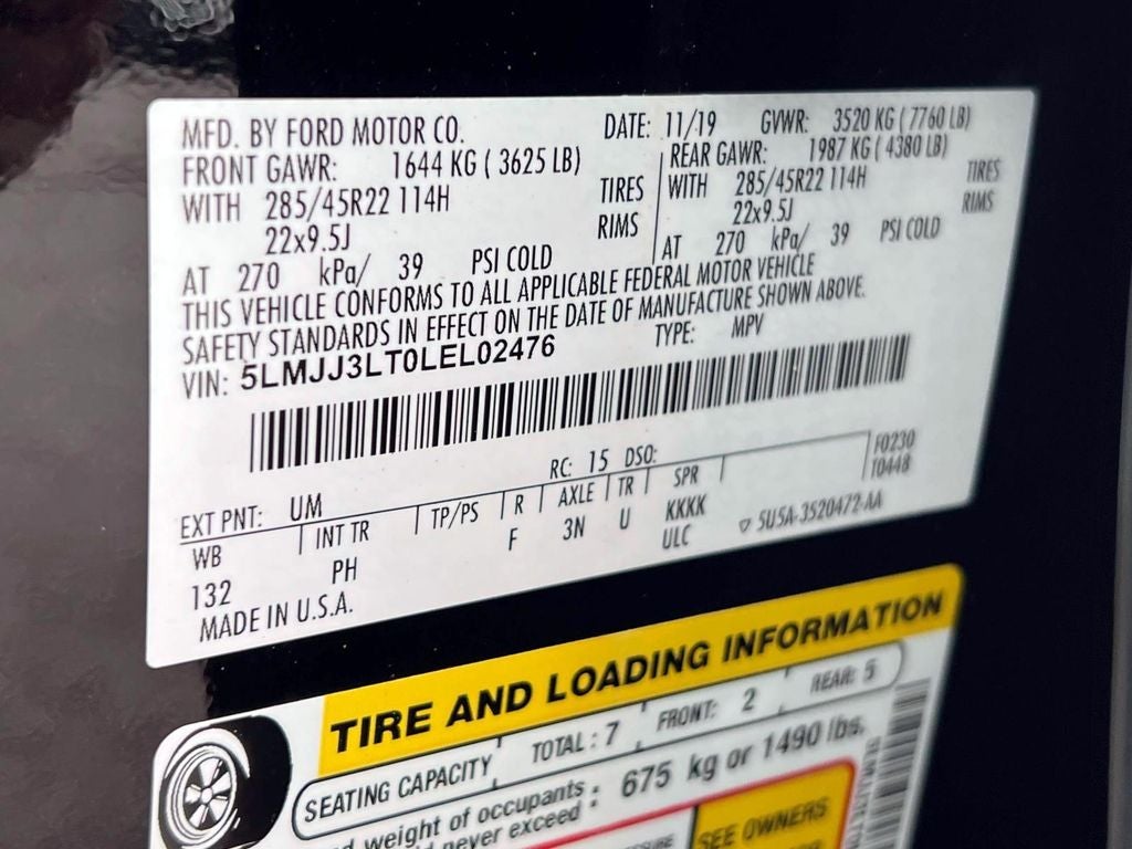 2020 Lincoln Navigator Reserve L