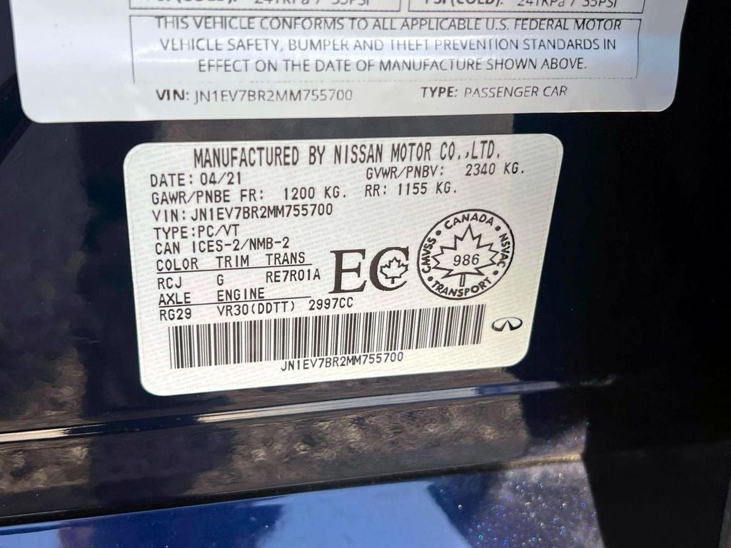 2021 INFINITI Q50 LUXE AWD