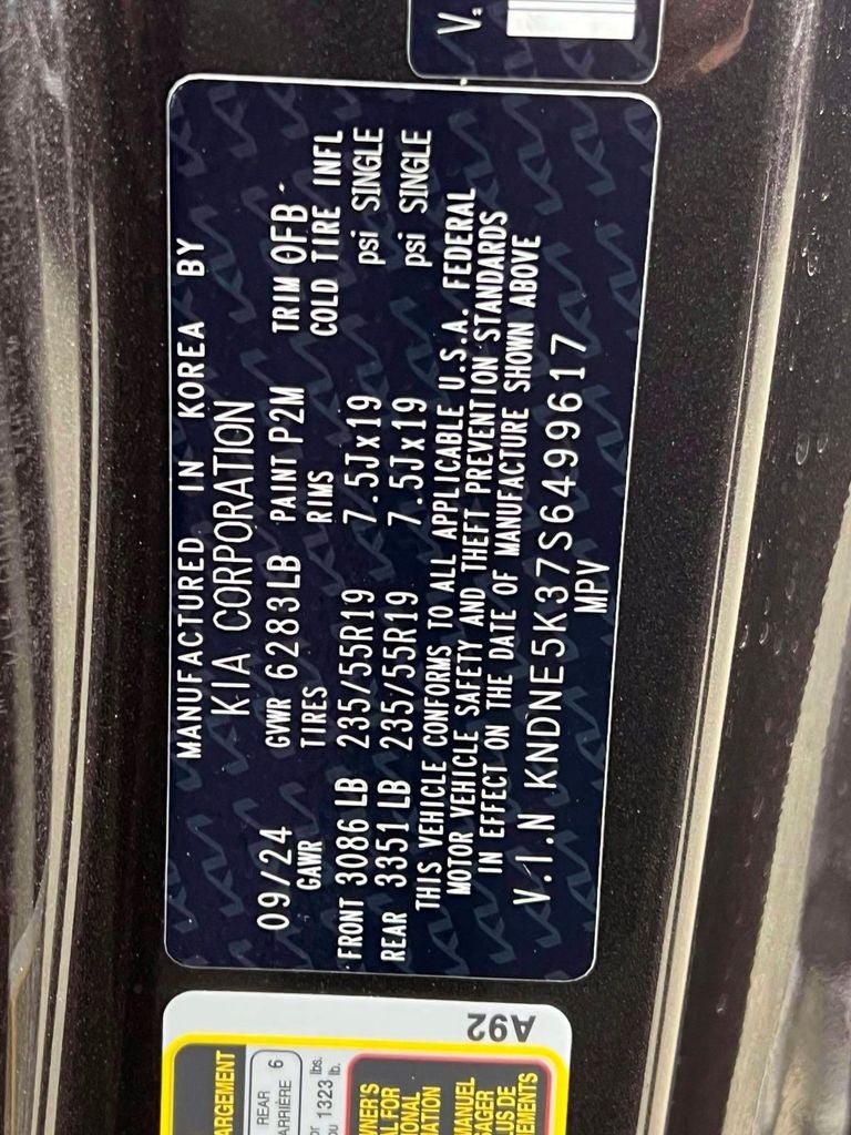 2025 Kia Carnival MPV SX Prestige