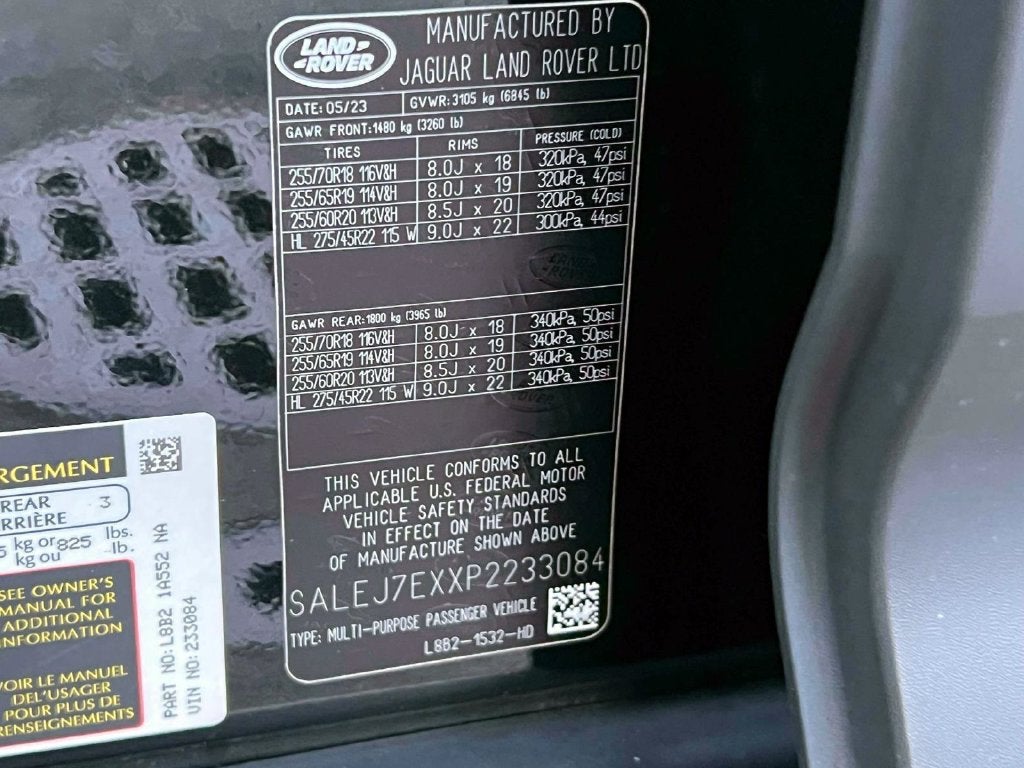 2023 Land Rover Defender 110 S