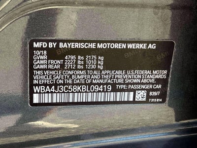 2019 BMW 430i Gran Coupe xDrive