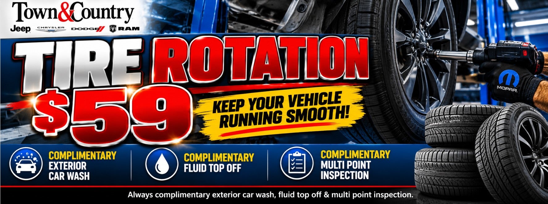 Tire Rotation Special