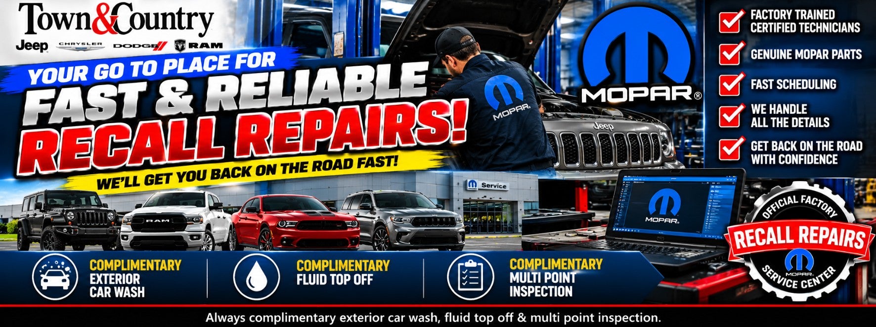 Fast & Reliable Recall Repairs