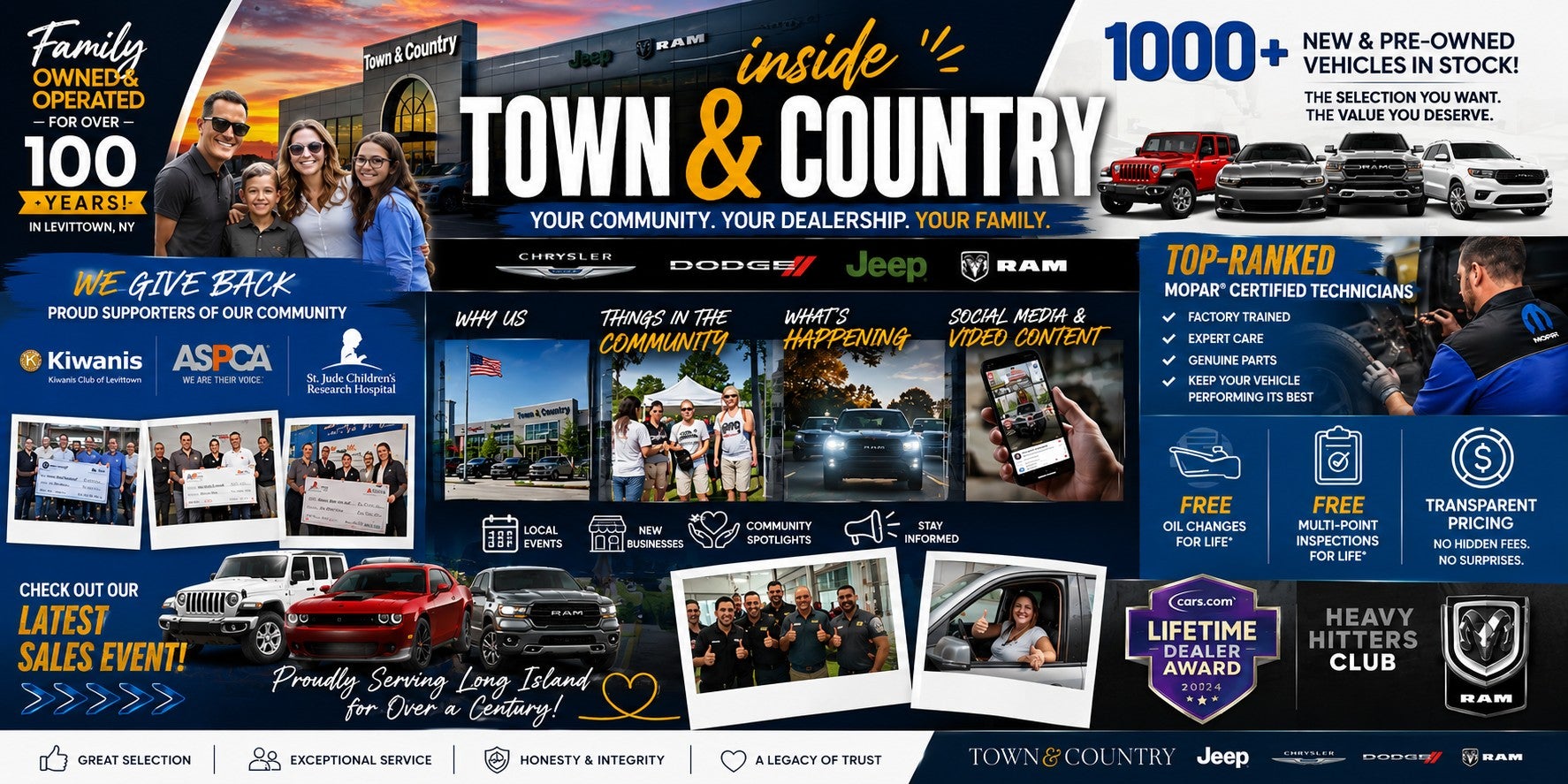 inside town & country