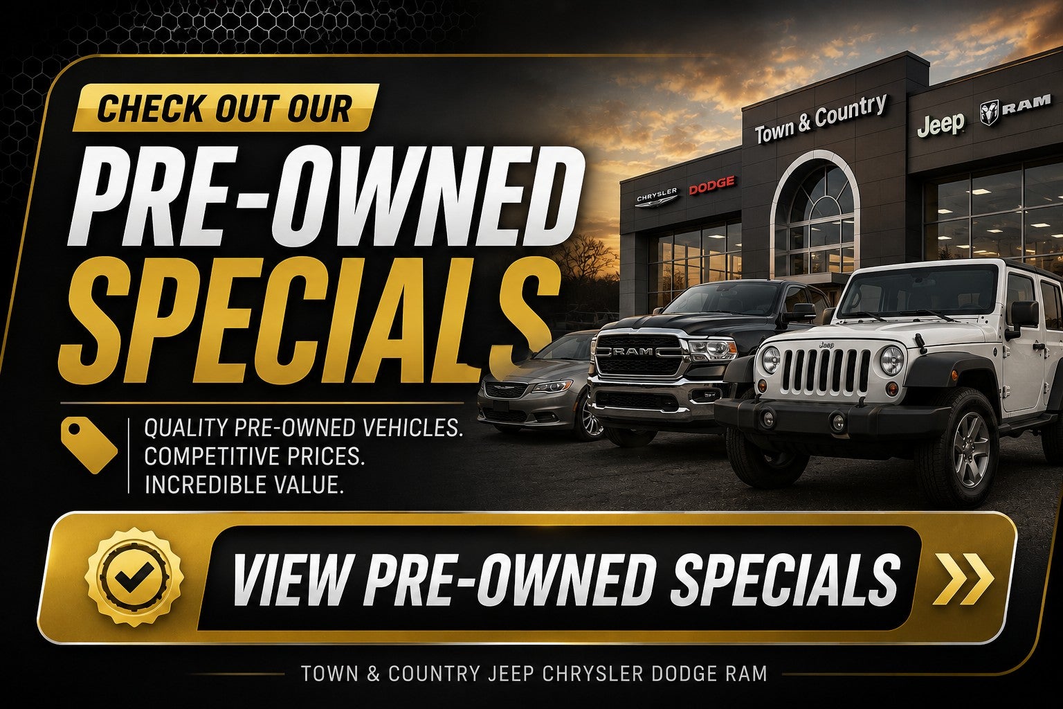 pre owned specials